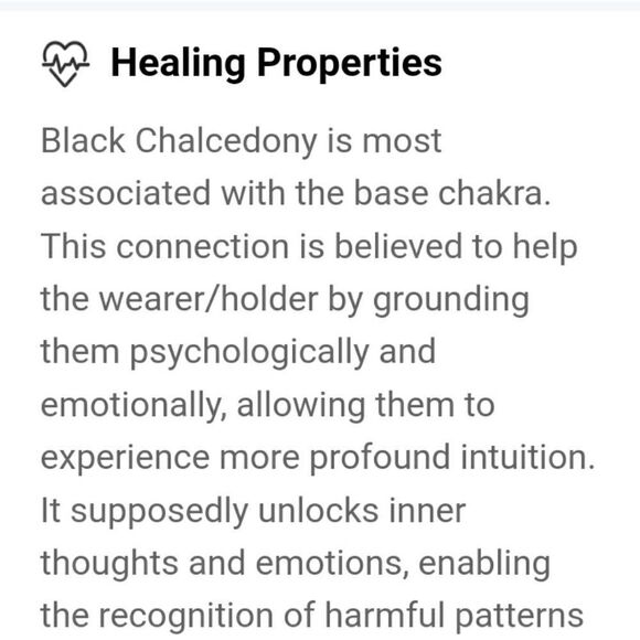 Black Onyx tumble stone sealed in package not touched - Picture 5 of 8